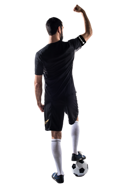 Jogador acionando o sistema z2play na quadra